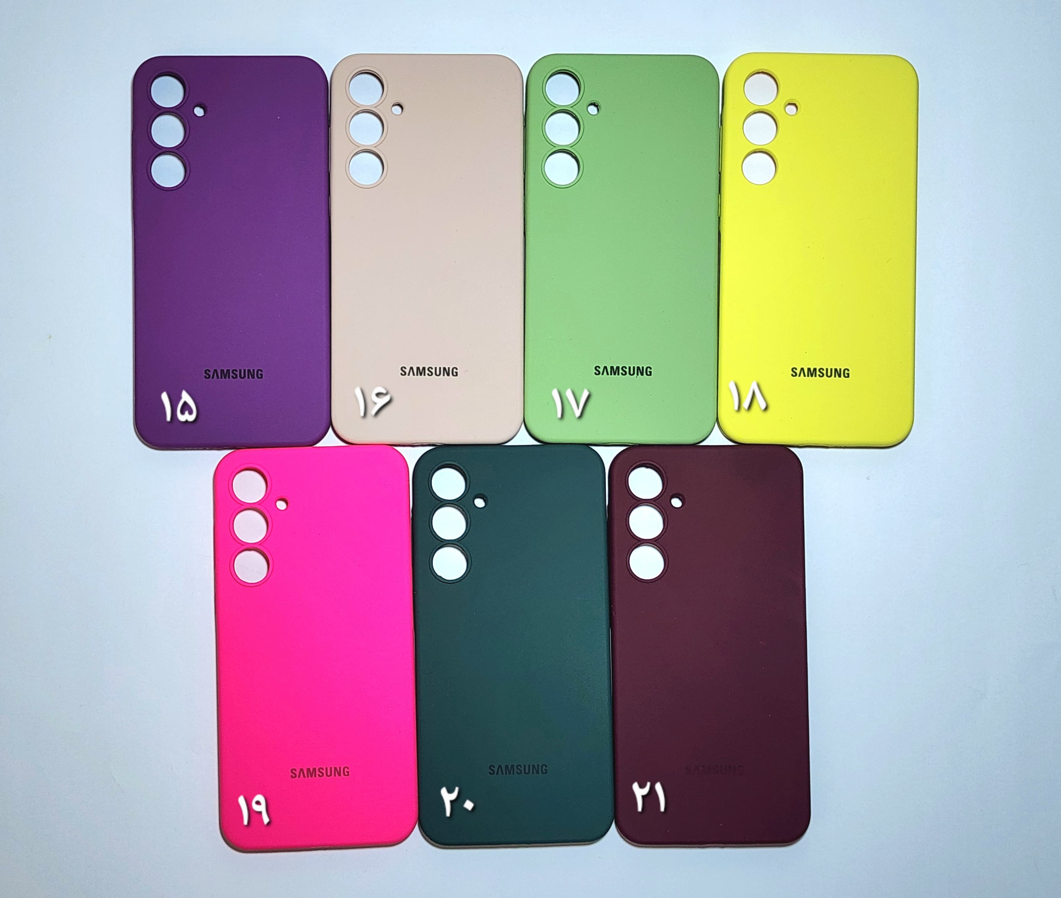 قاب سیلیکونی اورجینال مدل Samsung A55