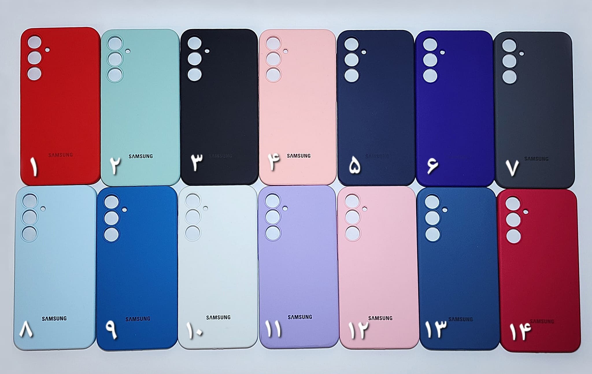 قاب سیلیکونی اورجینال مدل Samsung A55
